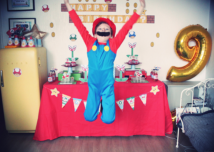 L'anniversaire Mario Bros, déco & astuces